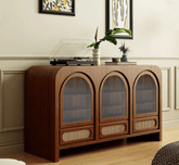 Gharaana Credenza Hutches Vyut Wooden 54" Crockery Cabinet